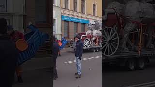 Parada Imieniny Św Marcin history poznań [upl. by Ahtel]