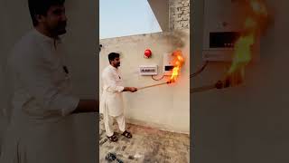 AFO Fire Extinguisher Ball  Fire Ball Practical Test With Solar Inverter  Mr Engineer [upl. by Htessil]