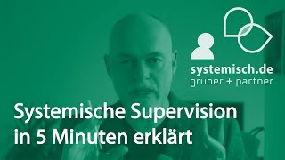 Systemische Supervision in 5 Minuten erklärt [upl. by Goldshell]