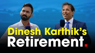 Harsha Bhogle on Dinesh Karthik’s retirement [upl. by Kirenoj]