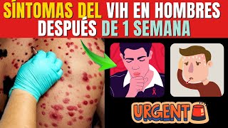 Síntomas del VIH en hombres después de 1 semana [upl. by Corson]