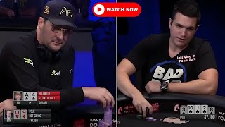 Phil Hellmuth vs Doug Polk Heads Up 200000 [upl. by Terrye]