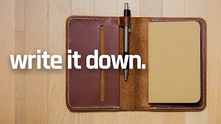 How to use pocket notebooks and document your life [upl. by Nanine]