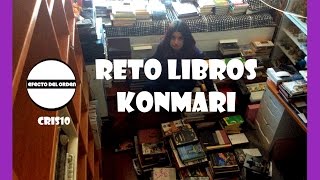 RETO LIBROS LA MAGIA DEL ORDEN NUEVOS RETOS SEMANALES METODO KONMARI [upl. by Arinaid]