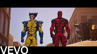 Deadpool amp Wolverine X Fortnite Official Fortnite Music Video Deadpool amp Wolverine Recreation [upl. by Nnylsor]