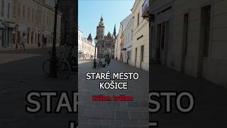 KRÍŽOM KRÁŽOM Košice Staré mesto [upl. by Ariuqahs170]