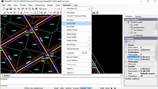 WaterNETCAD excavation and support patterns [upl. by Aran261]