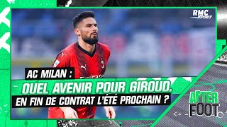 Milan  Quel avenir pour Giroud en fin de contrat lété prochain [upl. by Llerrac]