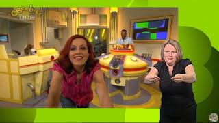 CBeebies  Sign Zone Carrie and Davids PopShop  S01 Episode 21 I Want a New Story [upl. by Animas696]