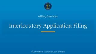 16 Filing of interlocutory applications [upl. by Raye]