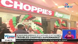 Choppies Supermarket signs agreement with suppliers to settle debts [upl. by Asum]