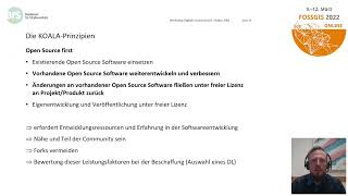 2022  Die Open Source Strategie des Bundesamtes für Strahlenschutz BfS bei der Entwicklung der No [upl. by Elaine]