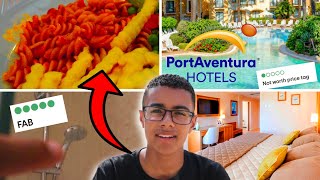 Is Hotel PortAventura GOOD  I Was SHOCKED  Room Tour Food  MORE [upl. by Anitserp565]