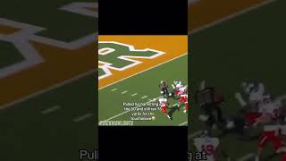 70 YARD TD ON A PULLED HAMMY😭🔥youtubeshorts football collegefootball footballshorts [upl. by Nosilla]