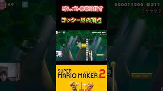 頂点に立ったマリオ マリオ mario マリオメーカー シベリアチャンネル [upl. by Sherwin391]