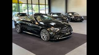 19201 MercedesBenz E 400 d 4M Cabrio AMG Line macchiato Headup 360 [upl. by Conrado]