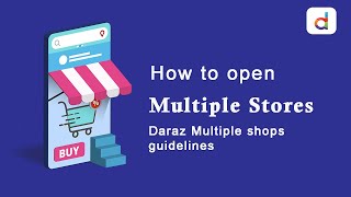 Daraz Multiple Store  Shop guideline [upl. by Eiryt]