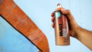 Painting with New RUST Effect Cans Win or Fail [upl. by Aridni]