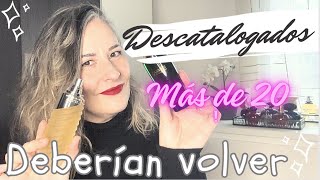 🧐LLAMAMIENTO PERFUMES DESCATALOGADOS QUE TIENEN QUE VOLVER YA [upl. by Jori]