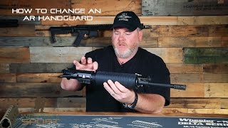 How to Change your AR Handguard [upl. by Sateia]