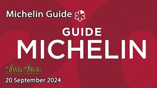 Michelin Guide 20 September 2024 [upl. by Leamsi235]