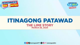 MATAMIS na papagsasama pumait dahil sa BISYO Lime Story  Barangay Love Stories [upl. by Geralda]