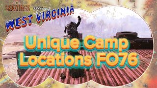 Unique Fallout76 Build Locations [upl. by Enilra]