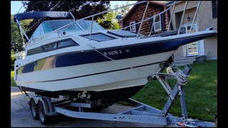 BOAT RESTORATION Rinker Fiesta vee 25 3 Cabin Floor Install [upl. by Hildegaard]