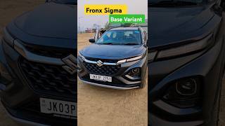 Fronx Crossover By Maruti Suzuki ytshorts viralshorts fronxsigma [upl. by Nileuqcaj]