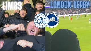 LIMBS IN THE LONDON DERBY AS QPR SMOKE MILLWALL 20 [upl. by Ahsieken]