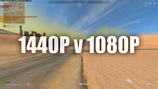 RX 7800 XT  Warzone 20  1440P versus 1080P Lowest Settings [upl. by Mailiw]