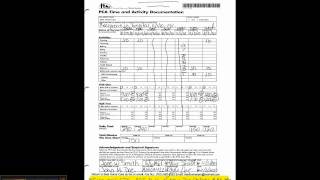 How to complete a PCA timesheet [upl. by Burchett584]