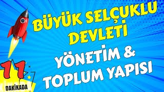 BÜYÜK SELÇUKLU DEVLETİNDE YÖNETİM VE TOPLUM YAPISI  KÜLTÜR MEDENİYET [upl. by Mcdade]