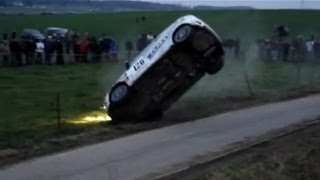 Rallye du Condroz Crash Ford Fiesta By Devillersvideo [upl. by Anaher]