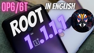 Root amp unroot OP66T Oxygen OS 11111  Install Magisk Manager in English [upl. by Nirroc422]