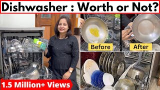 Dishwasher for Indian Kitchen  Worth Buying or Not  Dishwasher Reviews India  Urban Rasoi [upl. by Kalfas725]