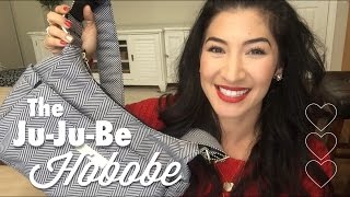 JU JU BE Hobobe Diaper Bag Review [upl. by Ecnerwal823]