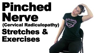 Pinched Nerve Cervical Radiculopathy Stretches amp Exercises  Ask Doctor Jo [upl. by Ardnasac]