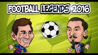 Smile Games 5  FOOTBALL LEGENDS 2016 GAME  Y8com [upl. by Enneyehs]