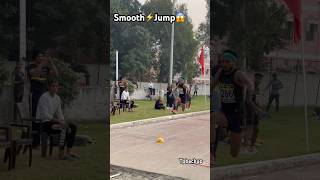 Triple jump silver medal in Punjab University games trending shortslove track army sports gym [upl. by Alenson]