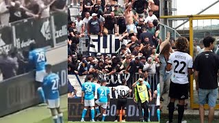 Scontri Spezia Napoli KOULIBALY si mette in mezzo e rischia 😲😱 ASSURDO [upl. by Icam40]