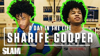 Sharife Cooper is a STAR “HAD TO GRIND LIKE THAT TO SHINE LIKE THIS”  SLAM Day in the Life [upl. by Enigroeg]