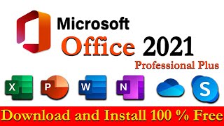 How Download And Install MS Office 2021 with Activation Key For Free  MS Word  Power Point  Excel [upl. by Gaudet940]