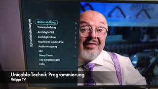 Unicable Einstellung für Philipps TV  Satec Systeme [upl. by Fernando742]