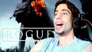 REACTION  ROGUE ONE A Star Wars Story  Trailer [upl. by Ydniw]