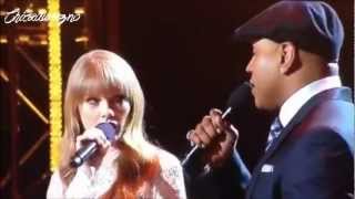 Taylor Swift Beatboxing quotMeanquot Grammy Nominations 2013 [upl. by Haden]