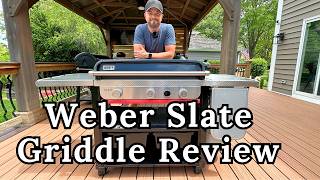 Is The Weber Slate Griddle Worth Your Money Find Out With This Review [upl. by Gasparo]