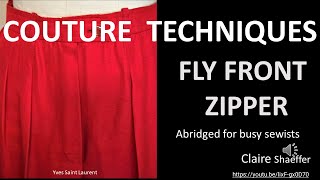 Fly Front Zipper Abridged Untitled video [upl. by Emil]