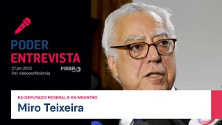 Ao vivo Miro Teixeira fala sobre o 8 de Janeiro ações do governo Lula e Moraes  Poder Entrevista [upl. by Idaline]