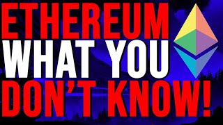 Ethereum ETH You Must Know This Now  Ethereum Price Crash 2022 [upl. by Hausmann360]